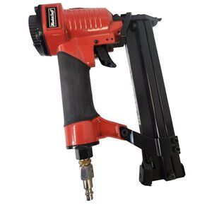 Mastercraft 18 Gauge Brad Nailer 2in1,  Red Black Includes 1 14 Staples 200pcs a